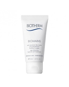 Антивозрастной питательный крем для рук и ногтей Biomains 50 Biotherm