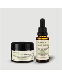 Набор от прыщей (сыворотка от акне, крем от акне) Apoterm
