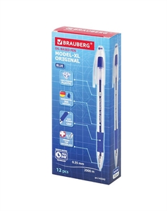 Набор ручек шариковых Model-XL ORIGINAL Brauberg
