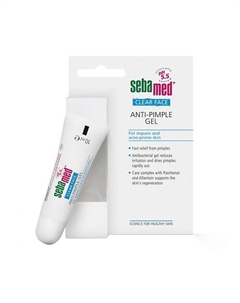 Гель локального действия Clear Face Anti Pimple против прыщей 10 Sebamed