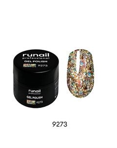 Гель-лак с блестками Runail professional