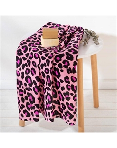 Полотенце Leopard 80×150 см, 100% хлопок, вафельное полотно, 160 г/м² Этель