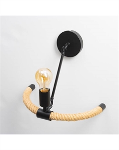 Бра «Аврора» Е27 40 Вт черный 15×20×22 см Bayerlux