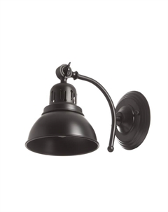 Бра «Синара» Е27 40 Вт черный 15×27.5×22 см Bayerlux