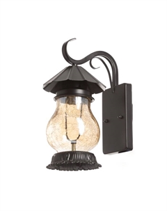 Бра «Престон» Е27 40 Вт черный 14×13×30 см Bayerlux