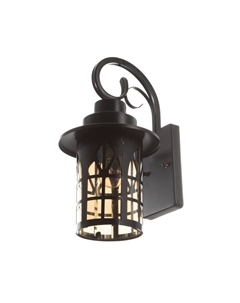 Бра «Брукс» Е27 40 Вт черный 17×20×37 см Bayerlux