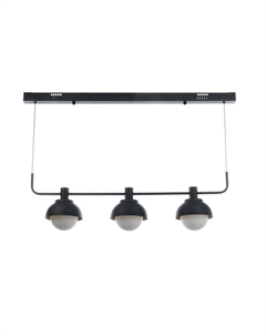 Светильник «Шенон» 3хG9 черно-золотой 86×16×25.5-125 см Bayerlux