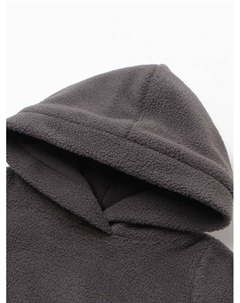 Худи-боди детское, цвет графит/экрю, рост 86-92 Minaku