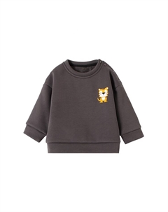 Свитшот детский, цвет графит, рост 74-80 Minaku