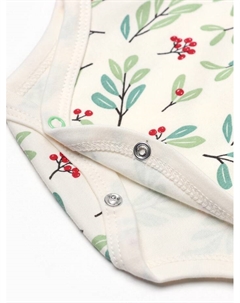 Боди Christmas, рост 74-80 см, молочное Крошка я