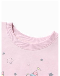 Лонгслив для девочки, рост 86 см, сиреневый Luneva