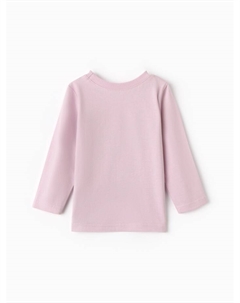 Лонгслив для девочки, рост 80 см, сиреневый Luneva