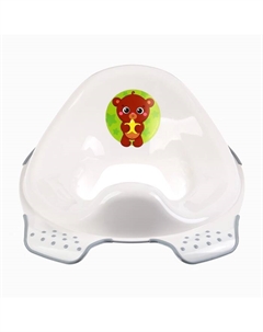 Детская накладка - сиденье на унитаз «Мишка» антискользящая, МИКС Крошка я