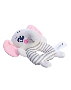 Развивающая погремушка «Слон», цвет серый Крошка я