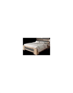 Двуспальная кровать Ивдель 160x200 ECO.001.00069.160-200.376WML/665PO Ecowood