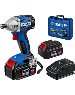 Винтоверт Профессионал GVB-250-42 (с 2-мя АКБ 4 Ач, кейс) Зубр