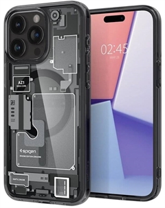 Чехол Ultra Hybrid MagFit iPhone 15 Pro, zero one Spigen