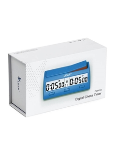 Электронные шахматные часы FIDE PQ9912, пластик, точность хода Leap