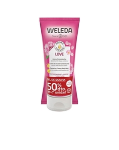 Успокаивающий крем-гель для душа с цветочным ароматом Love 2.0 Weleda