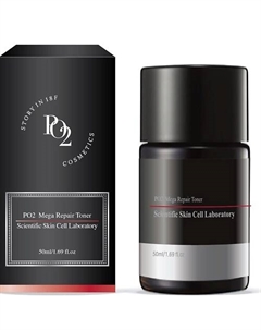 Мега восстанавливающий тонер для лица увлажняющий  РО2 50 Po2