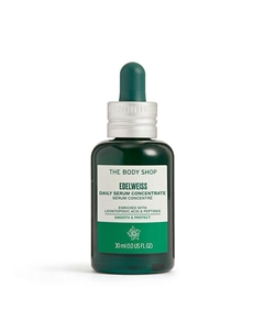 Обновляющая и увлажняющая сыворотка Edelweiss 30 The body shop