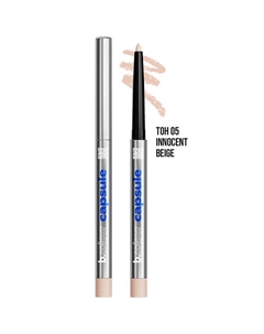 Карандаш для глаз каял черный гелевый автоматический CAPSULE B.colour professional