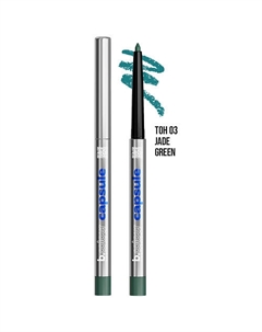 Карандаш для глаз каял черный гелевый автоматический CAPSULE B.colour professional