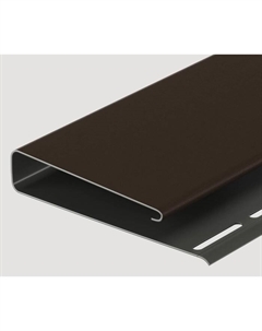 Наличник для сайдинга PREMIUM, 75 мм, цвет шоколад Docke