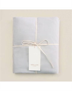 Пододеяльник 300ТС SL Home Percale 200×220 см, серый, 100% хлопок Sima-land home
