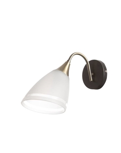 Бра «Сандра» 1хЕ27 40 Вт черно-бронзовый 30×14×25 см Bayerlux