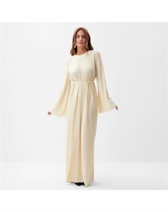 Платье женское Classic collection, макси, размер 48-50, бежевое Mist