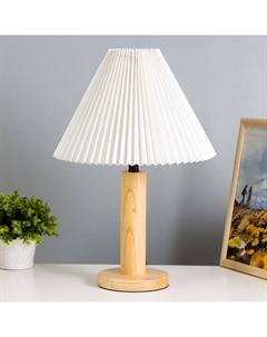 Настольная лампа «Сандр» E27 40 Вт светлое дерево 31×31×45 см Risalux