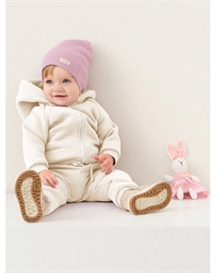 Костюм детский (толстовка и брюки) «» BASIC LINE, рост 74-80 см, молочный Крошка я