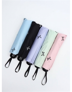 Зонт механический «Банты», эпонж, 4 сложения, 8 спиц, R=48/55 см, d=96 см, МИКС Qf