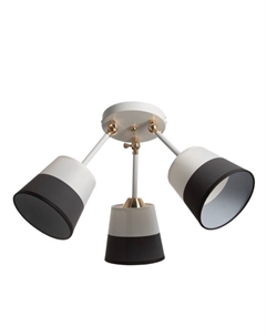 Люстра «Селена» 3хЕ27 40 Вт бело-золотой 54×54×25 см Bayerlux