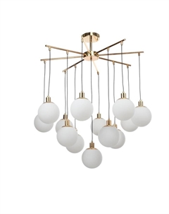 Люстра «Лима» 13хЕ27 40 Вт золото 80×80×100 см Bayerlux