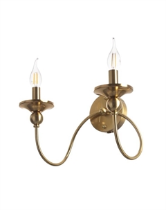 Бра «Милано» 2хЕ14 40 Вт бронза 36×26×24 см Bayerlux