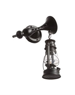 Бра «Стил» Е27 40 Вт черный 30×15×42 см Bayerlux