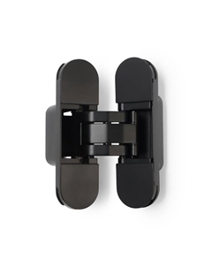 Петля скрытой установки, 30×110 мм, с 3D-регулированием, цвет черный Lockland