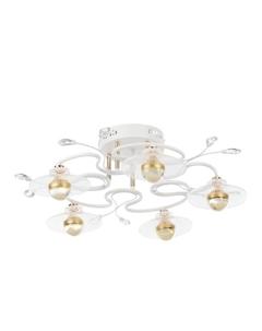 Люстра с ПДУ «Патрисия» LED 40 Вт 3000-6000К белый 66×66×25 см Bayerlux