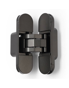 Петля скрытой установки, 30х110 мм, с 3D-регулированием, цвет графит Lockland