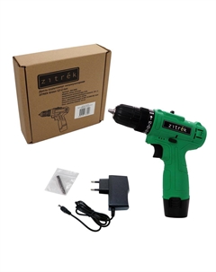 Аккумуляторная дрель-шуруповерт Green 12-Li-ion / 063-4041 Zitrek