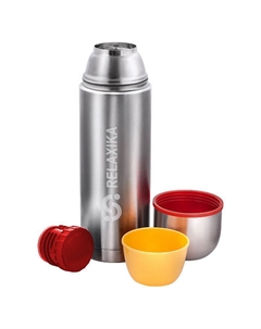 Термос 1 литр для чая и кофе металлический Relaxika