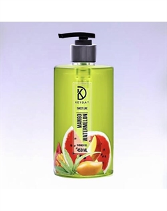 Гель для душа женский парфюмированный Арбуз Манго 450 Keyday