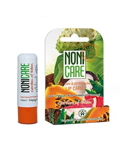 Бальзам для губ увлажняющий с УФ, маслом кокоса, ши, витамином Е Nonicare