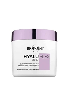 Маска для волос с гиалуроновой кислотой и кератином Hyaluplex 200 Biopoint personal