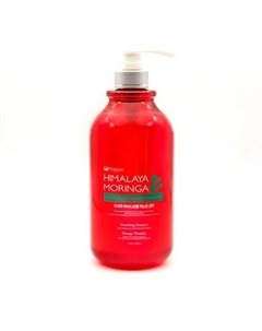 Корейский шампунь для окрашенных и ломких волос с маслом моринги и гидролатом водорослей 500 Pogonia