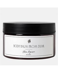 Бальзам для тела PURE OPIUM с опьяняющим ароматом кожи, ванили и амбры 250 Duar