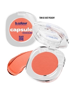 Румяна для лица и контуринга розовые кремовые CAPSULE B.colour professional