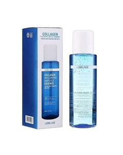 Увлажняющая ампульная эссенция тонер, гиалуроновая кислота и коллаген большой обьем 500 Lebelage